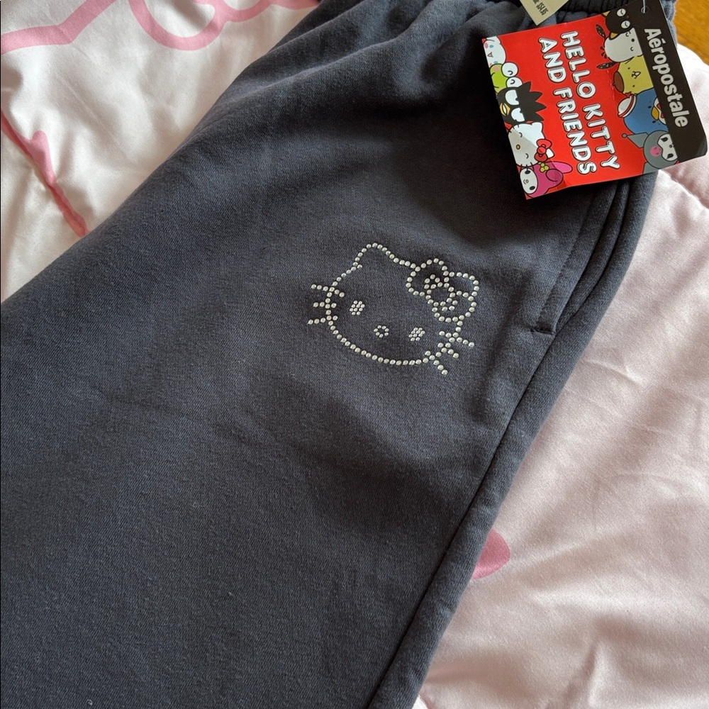 Hello Kitty Charcoal Joggers for women’s - Picture 4 of 7